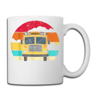 Retro Yellow School Bus For School Bus Driver And Busman Coffee Mug | Artistshot