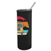 Retro Yellow School Bus For School Bus Driver And Busman Skinny Tumbler | Artistshot