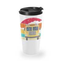 Retro Yellow School Bus For School Bus Driver And Busman Travel Mug | Artistshot