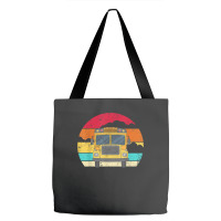 Retro Yellow School Bus For School Bus Driver And Busman Tote Bags | Artistshot