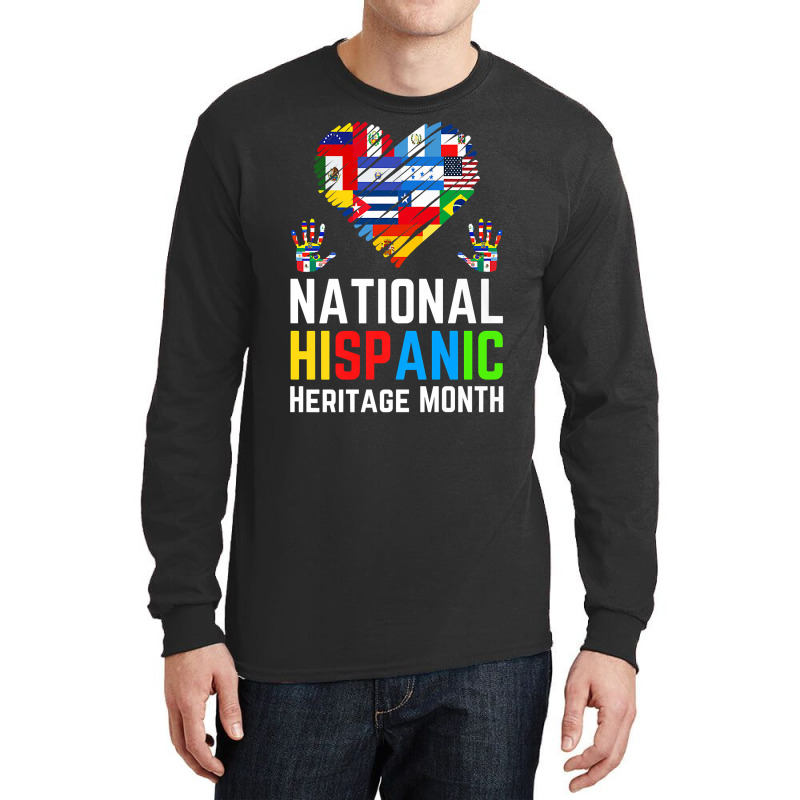 Latino America Culture Gift National Hispanic Heritage Month Premium T Long Sleeve Shirts by povyvexumi3 | Artistshot