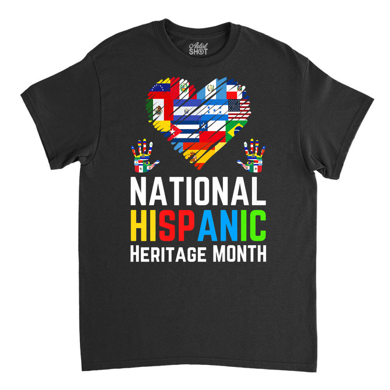 Latino America Culture Gift National Hispanic Heritage Month Premium T Classic T-shirt by povyvexumi3 | Artistshot