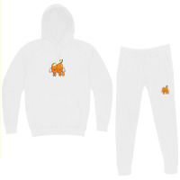 Orange Couple Hoodie & Jogger Set | Artistshot