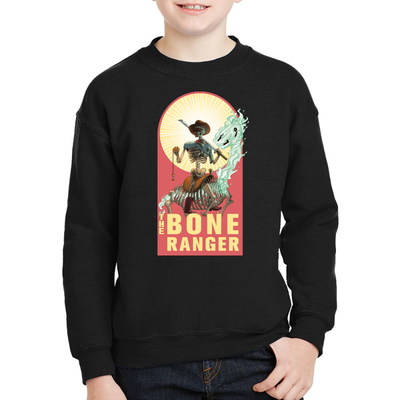 The Bone Ranger, The Bone Ranger Vintage, The Bone Ranger Art, The Bon Youth Sweatshirt by cm-arts | Artistshot