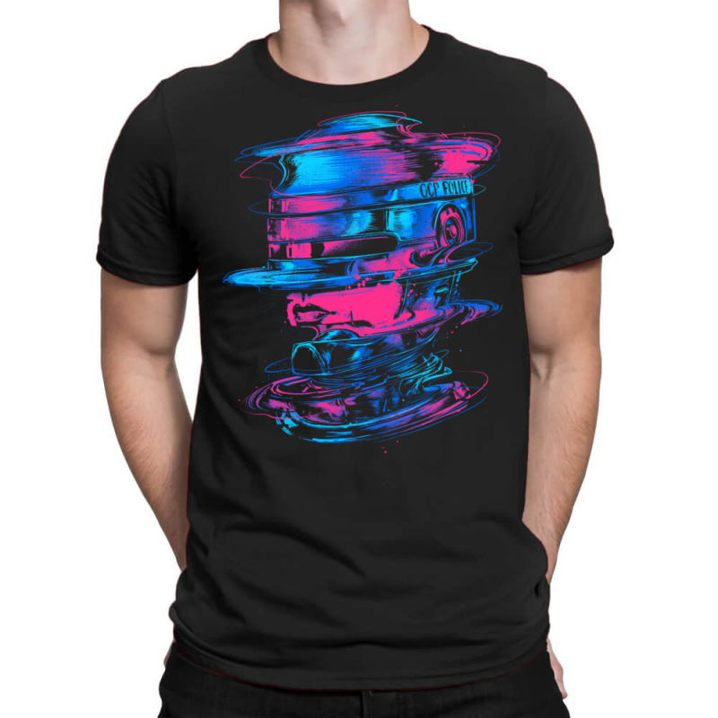 Glitchy Cyborg T-Shirt by cm-arts | Artistshot