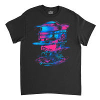 Glitchy Cyborg Classic T-shirt | Artistshot