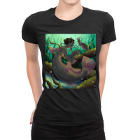 Cat Fish Mermaid, Cat Fish Mermaid Art, Cat Fish Mermaid Vintage, Cat  Ladies Fitted T-shirt | Artistshot