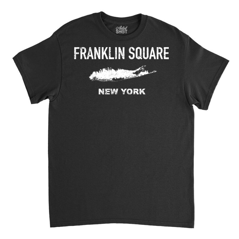 Vintage Franklin Square Long Island New York Classic T-shirt by AuturoMedero | Artistshot