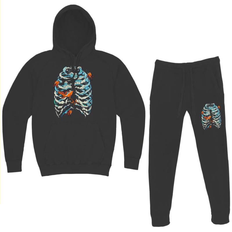 Fish Bone, Fish Bone Art, Fish Bone Vintage, Fish Bone Painting, Fish, Hoodie & Jogger set by cm-arts | Artistshot