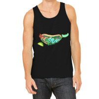 Fish Taco, Fish Taco Art, Fish Taco Vintage, Fish Taco Painting, Fish, Tank Top | Artistshot