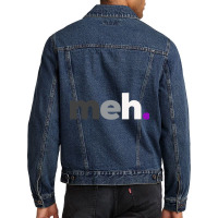 Asexual Pride. Sex Meh. Asexual Pride Men Denim Jacket | Artistshot