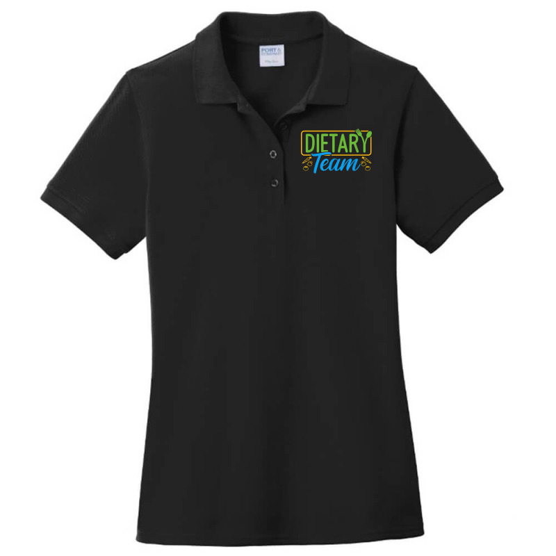 Dietary Team Registered Dietitian Dietary Aide Rd Dietician T Shirt Ladies Polo Shirt by cm-arts | Artistshot