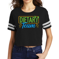 Dietary Team Registered Dietitian Dietary Aide Rd Dietician T Shirt Scorecard Crop Tee | Artistshot