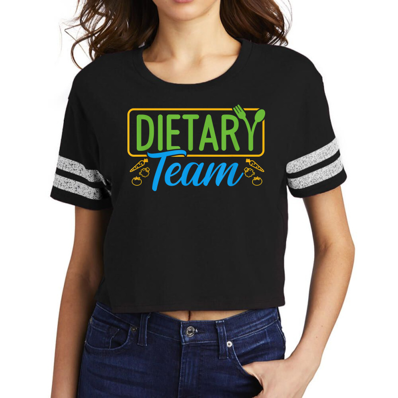 Dietary Team Registered Dietitian Dietary Aide Rd Dietician T Shirt Scorecard Crop Tee by cm-arts | Artistshot