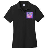 Mermaid And Blowfish, Mermaid And Blowfish Art, Mermaid And Blowfish V Ladies Polo Shirt | Artistshot