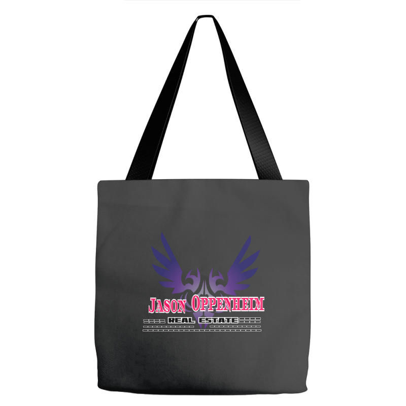 The Design Is Oppenheim Group A Text Art Tote Bags | Artistshot