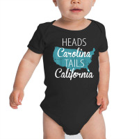 Heads Carolina Tail California Western Country Summer Beach T Shirt Baby Bodysuit | Artistshot