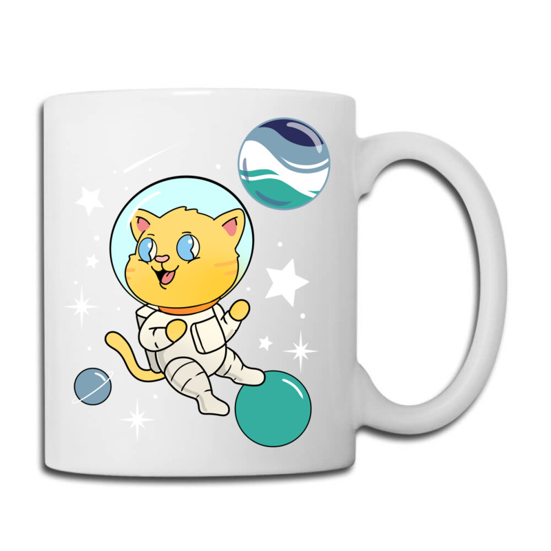 Cat In Space Oriented Aroace Pride Coffee Mug | Artistshot