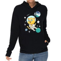 Cat In Space Oriented Aroace Pride Lightweight Hoodie | Artistshot