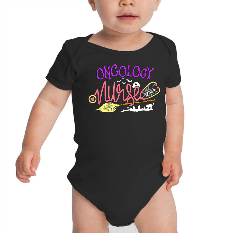 Oncology Nurse Halloween Tees Rn Oncologist Nursing Witch T Shirt Baby Bodysuit by cm-arts | Artistshot