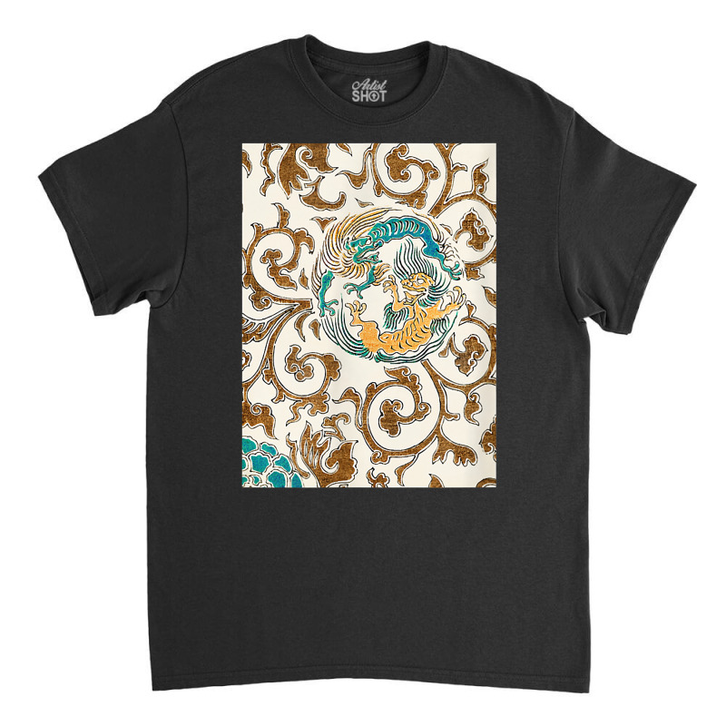 Japanese Patterns From Paintings And Woodblock Prints 5 T Shirt Classic T-shirt by cm-arts | Artistshot