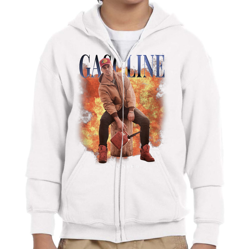 Gasoline T Shirt Youth Zipper Hoodie | Artistshot