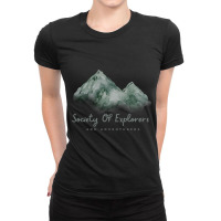 Society Of Explorers And Adventurers Ladies Fitted T-shirt | Artistshot