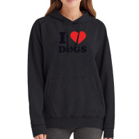 I Heart Dogs Vintage Hoodie | Artistshot