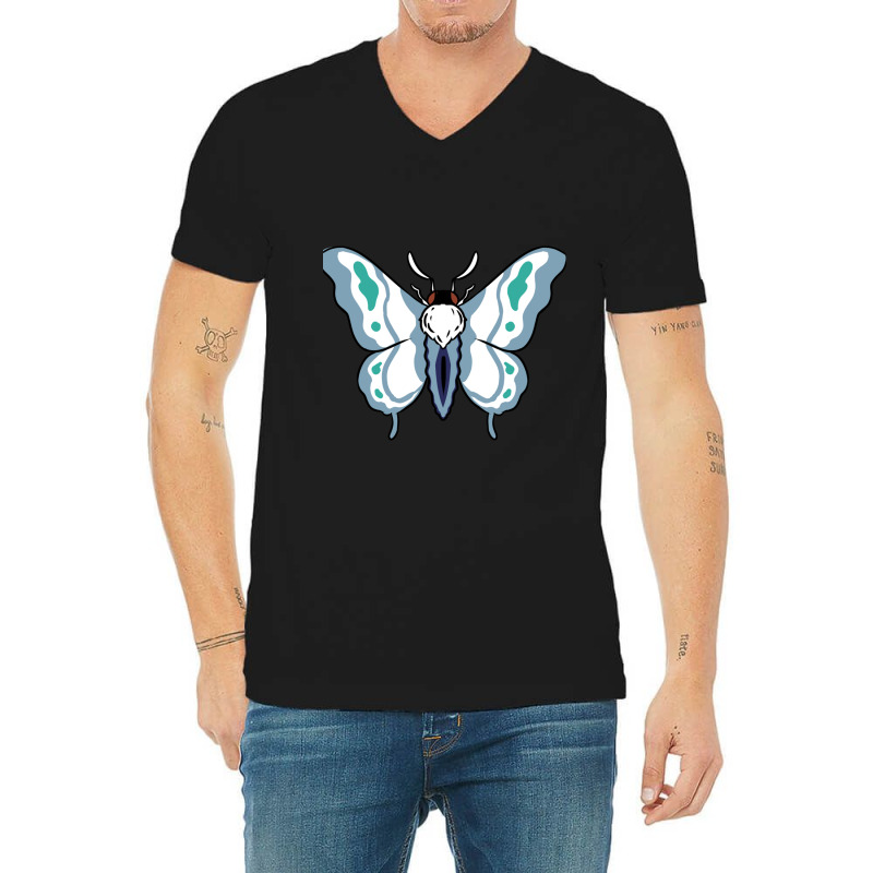 Moth Oriented Aroace Pride V-neck Tee | Artistshot