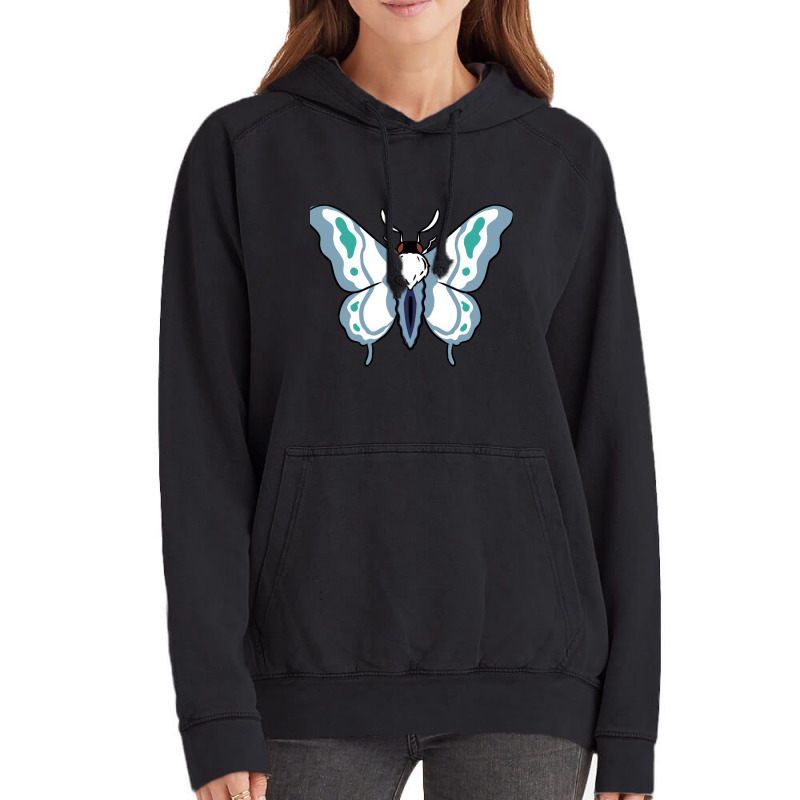 Moth Oriented Aroace Pride Vintage Hoodie | Artistshot