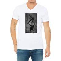 Occult Gothic Dark Satanic Unholy Witchcraft Grunge Emo Goth T Shirt V-neck Tee | Artistshot