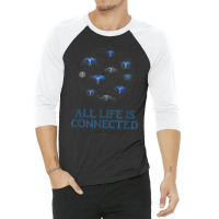 Avatar All Life Is Connected Pandora Grid T Shirt 3/4 Sleeve Shirt | Artistshot