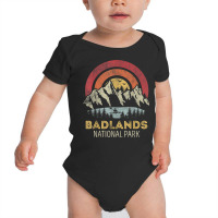 Badlands National Park Mountain Sunset Sunrise Baby Bodysuit | Artistshot