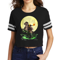 Full Moon Wicked Headless Horseman Halloween T Shirt Scorecard Crop Tee | Artistshot