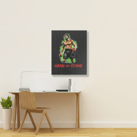 Roberto Duran Hand Of Stone Portrait Canvas Print | Artistshot