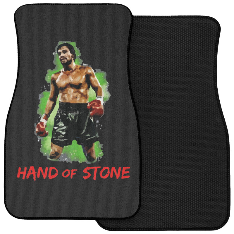 Roberto Duran Hand Of Stone Front Car Mat | Artistshot