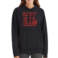 How To Survive A Horror Movie Don't Be Blonde Don't Slip Up T Shirt Vintage Hoodie | Artistshot