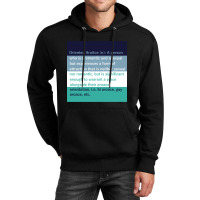 Oriented Aroace Definition Block Unisex Hoodie | Artistshot