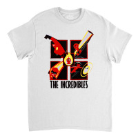 The Incredibles Retro Grid Classic T-shirt | Artistshot