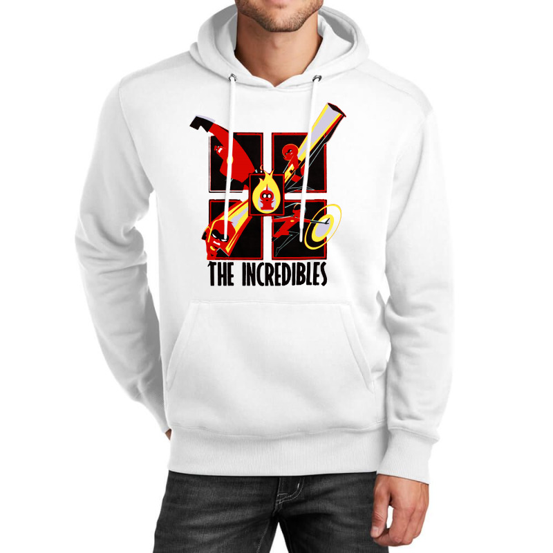 The Incredibles Retro Grid Unisex Hoodie by feniavey | Artistshot