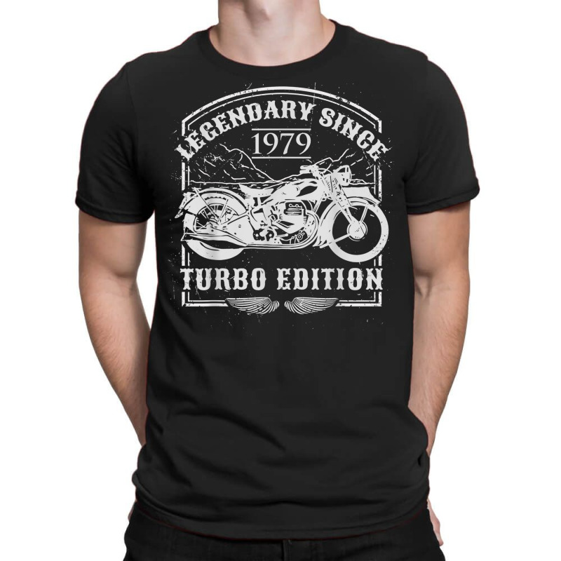 Legendary Since 1979   Motorcycle Rider Birthday T-shirt | Artistshot