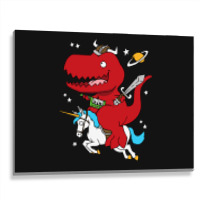 Dino Fantasy Metal Print Horizontal | Artistshot