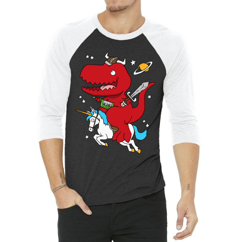 Dino Fantasy 3/4 Sleeve Shirt | Artistshot