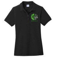 Sunflower I Love Someone With Mentaly Healthy Awareness T Shirt Ladies Polo Shirt | Artistshot