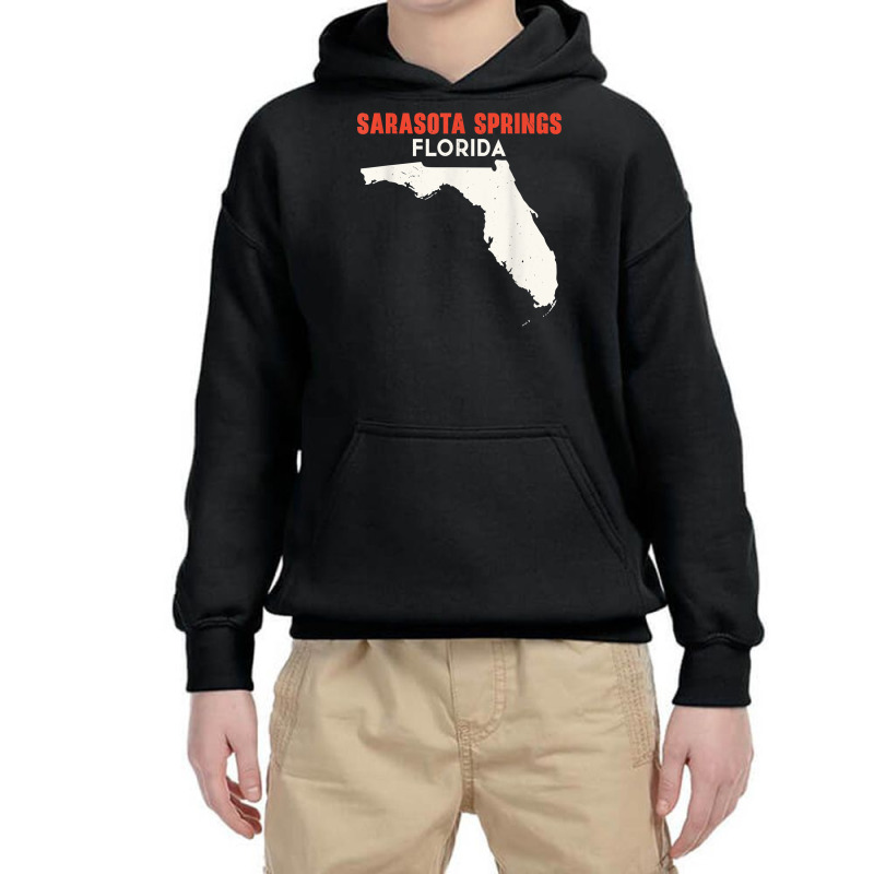 Sarasota Springs Florida Usa State America Travel Floridian T Shirt Youth Hoodie by cm-arts | Artistshot