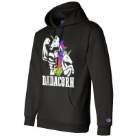 Manly Unicorn Muscle Dad And Daughter Dadacorn Fathers Day Tank Top Champion Hoodie | Artistshot