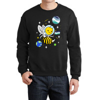 Wasp Astronaut Oriented Aroace Pride Crewneck Sweatshirt | Artistshot