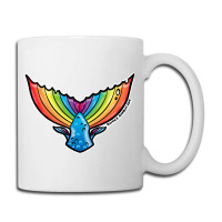 Rainbow Mermaid Tail, Rainbow Mermaid Tail Art, Rainbow Mermaid Tail V Coffee Mug | Artistshot