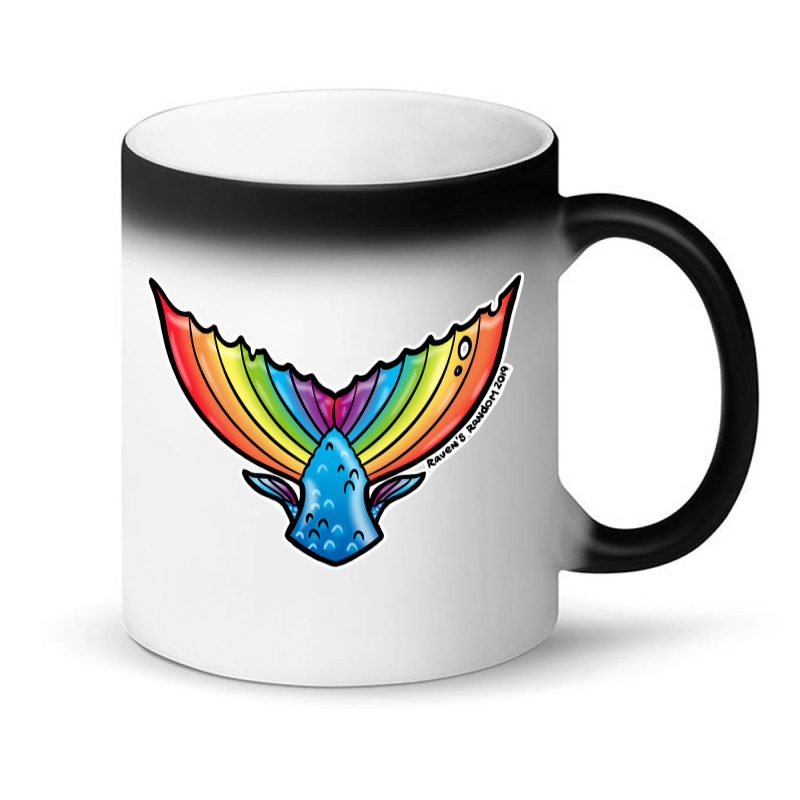 Rainbow Mermaid Tail, Rainbow Mermaid Tail Art, Rainbow Mermaid Tail V Magic Mug | Artistshot