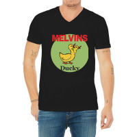 Melvins Houdini Duck Colour V-neck Tee | Artistshot